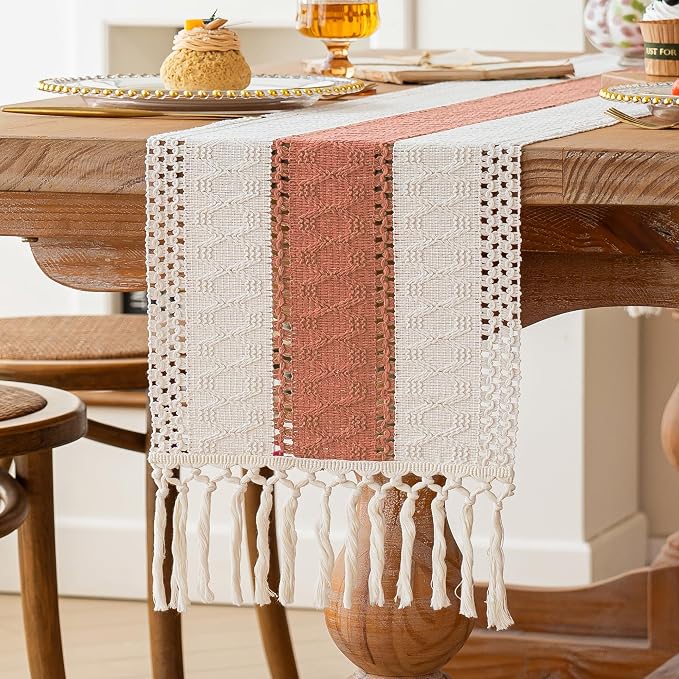 FEXIA Boho Table Runner for Summer Home Decor - Image 5