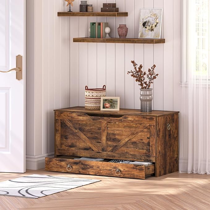 HOOBRO Storage Chest, 39.3" Toy Chest - Image 3