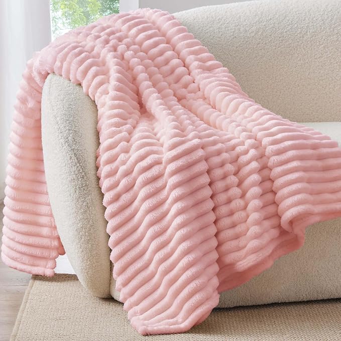 BEDELITE Twin Blanket for Couch & Bed, 300GSM Soft & Warm Fleece Blanket by BEDELITE