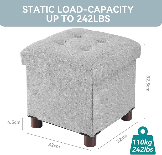 BRIAN & DANY Small Ottoman - Image 2