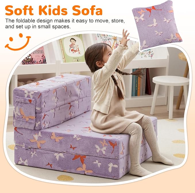 MeMoreCool Foldable Futon Chair Bed - Image 2