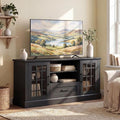 Giantex Farmhouse TV Stand for 65/70 Inch TV, Tall Entertainment Center by Giantex
