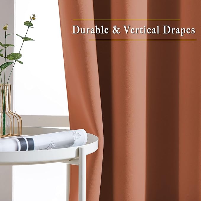NICETOWN Light Blocking Curtains Extra Long 120" - Image 5