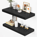Dreamland 32" Floating Shelves for Wall, Wall-Mounted Shelves for Bedroom by Dreamland