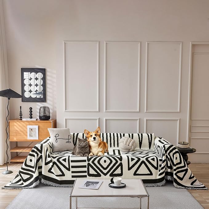 VClife Boho Couch Cover, Thick Couch Covers by VCLIFE