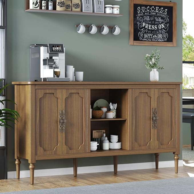 Vintage Buffet Sideboard Cabinet by MOIANJI