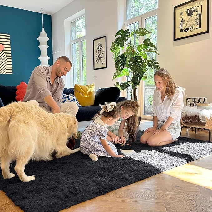 OLANLY 7x12 Machine Washable Large Area Rugs - Image 7