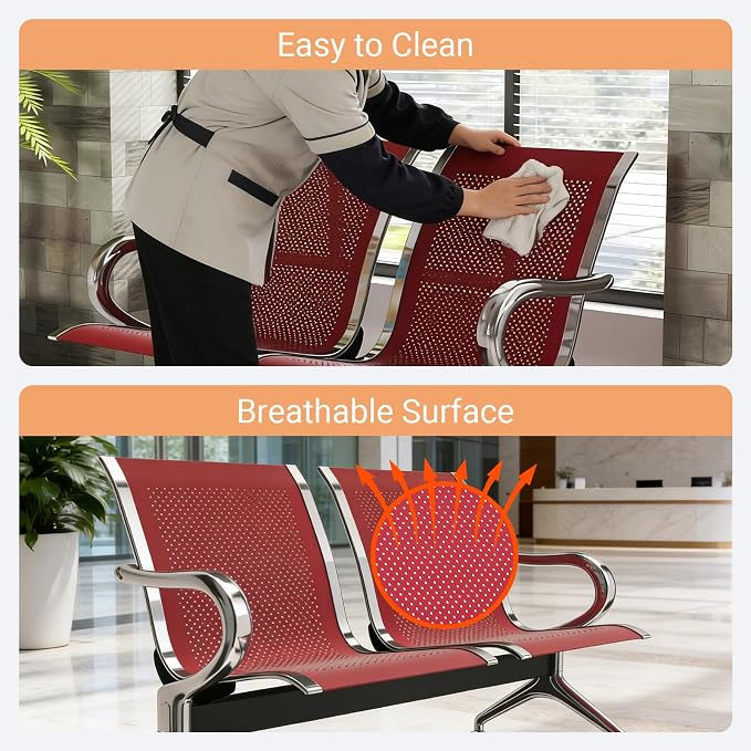 Kinfant 2-Seat Waiting Room Chair - Image 5