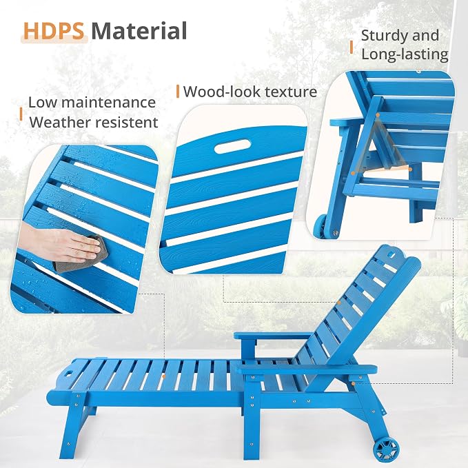 LUE BONA Outdoor Lounge Chair Set - Image 6