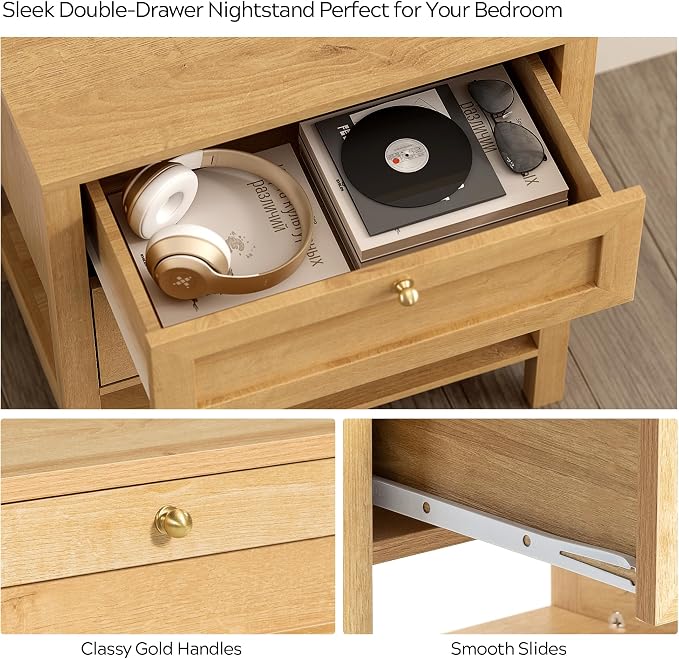 EYYTHUNG Modern Nightstand - Image 5