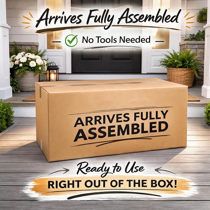 Fully Assembled, Solid Wood Storage Chest - Image 2