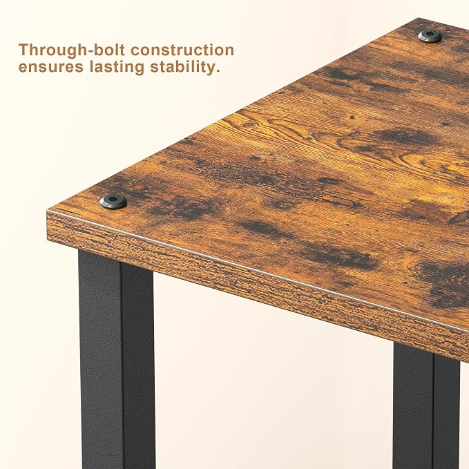 TUTOTAK End Table with Charging Station, Side Table with USB Ports and Outlets - Image 10