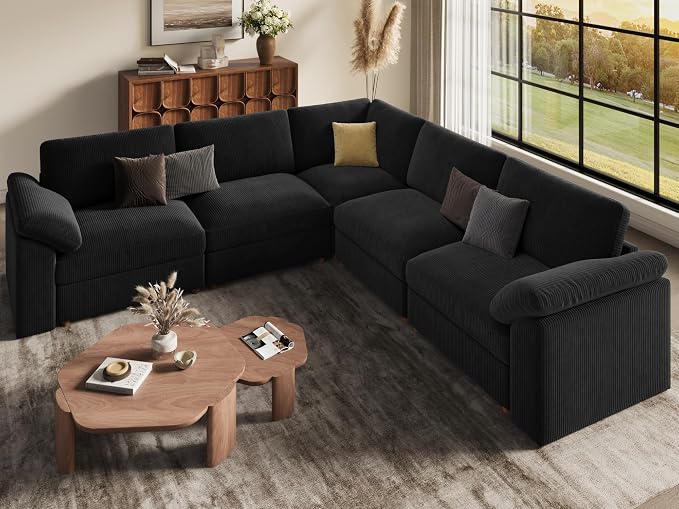 EASE MOOSE Oversized Modular Sectional Sofa, Extra Large L Shape Sectional - Image 4