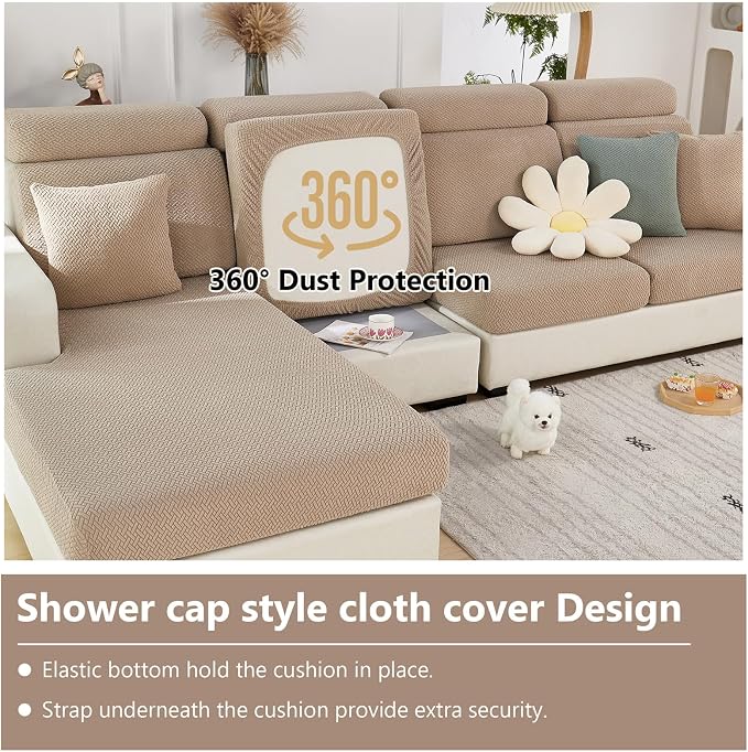 Couch Cushion Covers for Sofa Couch Covers Wear-Resistant Universal Sofa Cover - Image 5