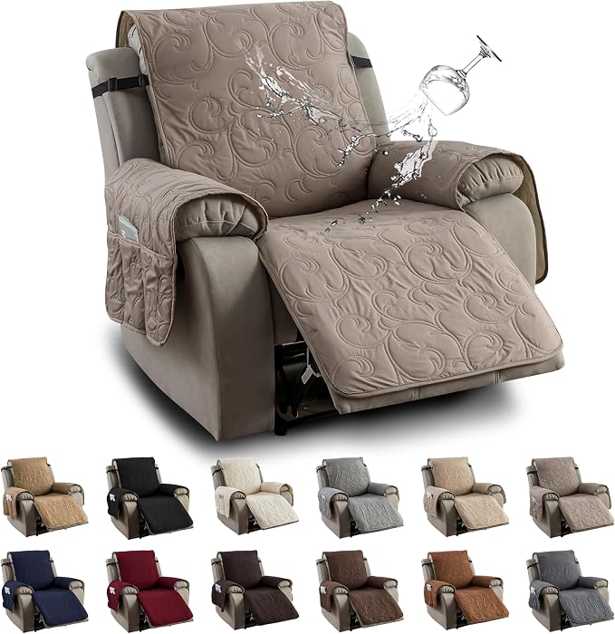 100% Waterproof Recliner Chair Cover, Recliner Chair Covers by YUEANG