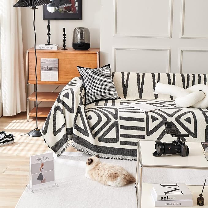 VClife Boho Couch Cover for Dog, XXL Throw Cover for Couch Washable Couch - Image 5