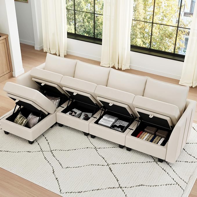 Belffin Modular Sectional Sofa Couch - Image 3