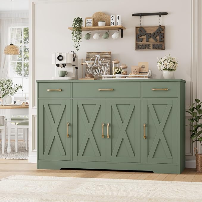 HOSTACK Buffet Sideboard Cabinet - Image 2