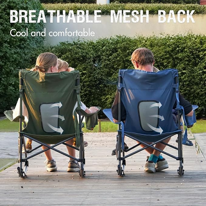 Portal Outdoor Rocking Chair Camping Folding Portable Rocker - Image 4