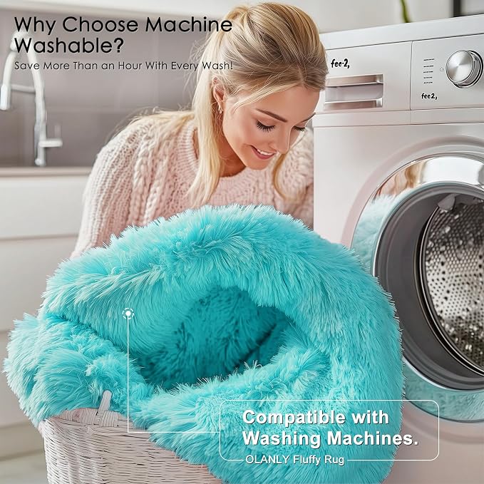 OLANLY 6x9 Machine Washable Large Area Rugs - Image 2