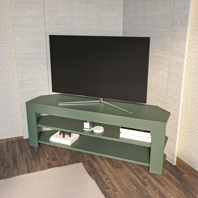 Decorotika Rita Modern Corner TV Stand - Image 5