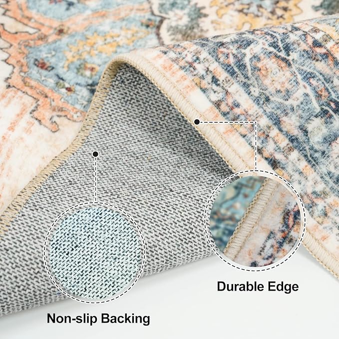TOPRUUG Washable Runner Rug 4x12 - Image 5