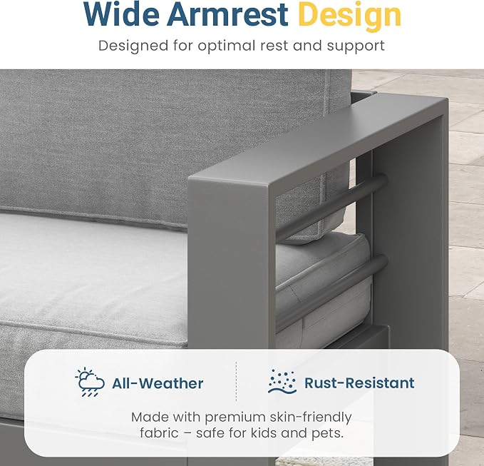 Wisteria Lane Metal Patio Furniture Set - Image 3