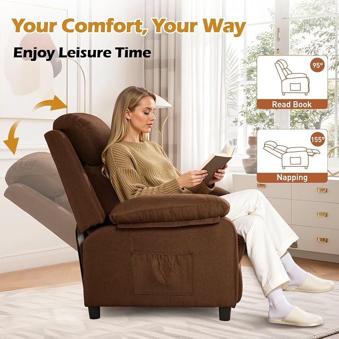 Korser Recliner Chair, Living Room Chairs - Image 3