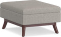 SIMPLIHOME Owen Coffee Table Storage Ottoman by SimpliHome
