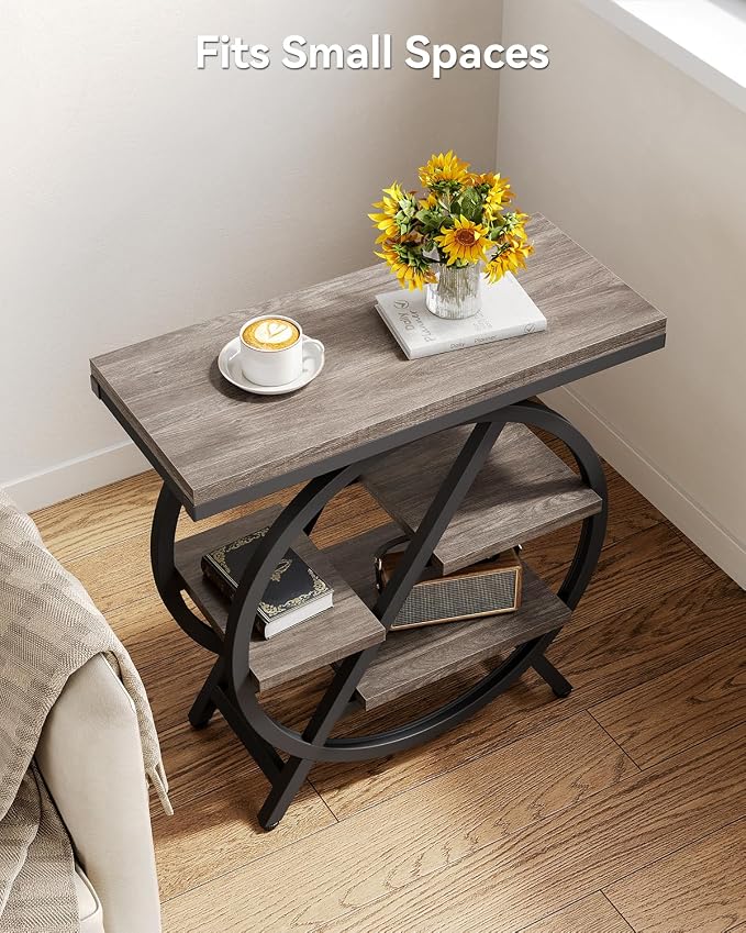 LITTLE TREE End Table, Narrow Side Table - Image 5