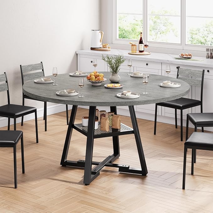 Jocoevol 51" Round Dining Table - Image 4