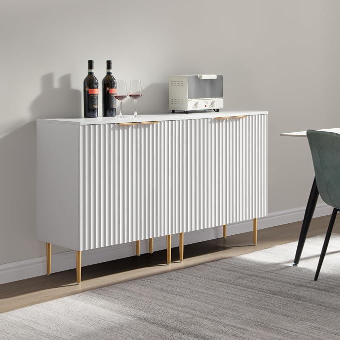 SICOTAS 57" Modern Sideboard Buffet Cabinet - Image 6
