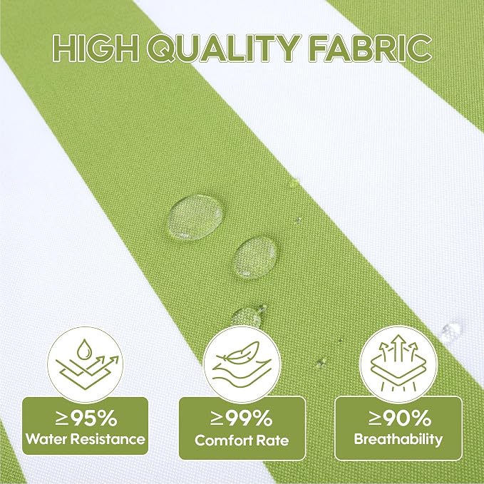 Only choice Chaise Lounge Cushions Outdoor, Fade & Water Resistant Patio Lounge - Image 7