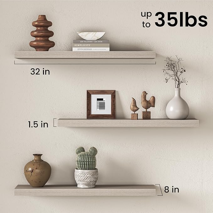 Fun Memories 32Inch Floating Shelves - Image 3