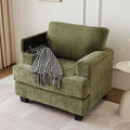 Oversized Accent Chair with Armrest Organizer, Comfy Living Room Chairs with by Fryruwa