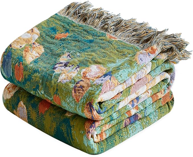 LUTBM Boho Throw Blanket for Couch Sofa Chair Summer Cotton Blankets for by LUTBMFindYourFreeSpiritatHome