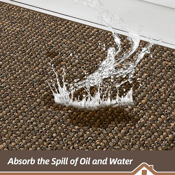 BEQHAUSE Kitchen Rugs 20"x32", Non-Slip Kitchen Mats - Image 3