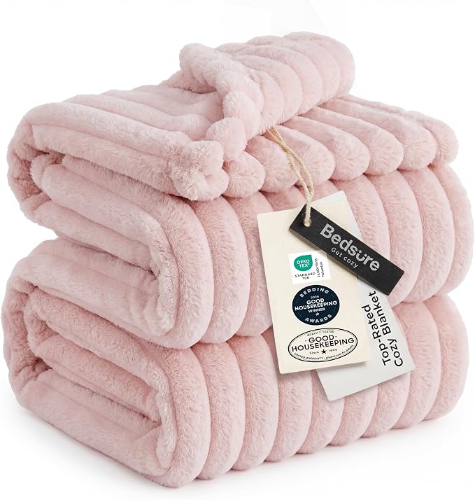 Bedsure GentleSoft Blankets Queen Size by BEDSURE