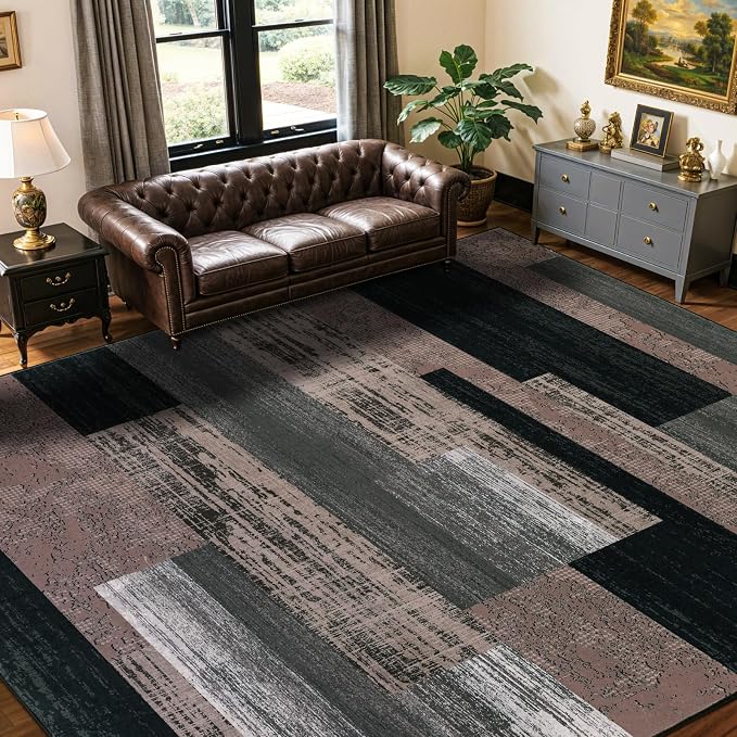 LIANLAM 8x10 Washable Area Rugs by LIANLAM