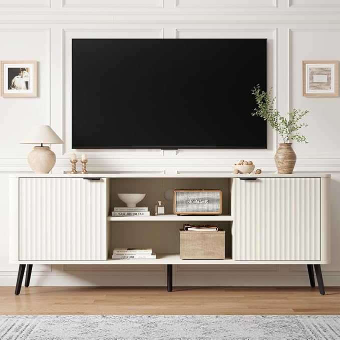 Fatmok Fluted Furniture Collection – 58" TV Stand Entertainment Center - Image 8