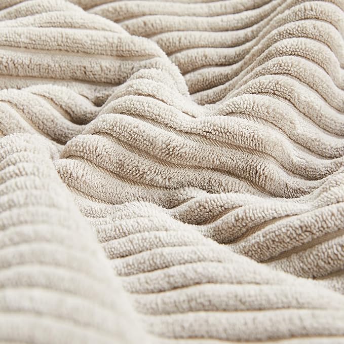 Fancy Homi 2 Packs Neutral Taupe Samll Decorative Throw Pillow Covers 14x14 Inch - Image 5