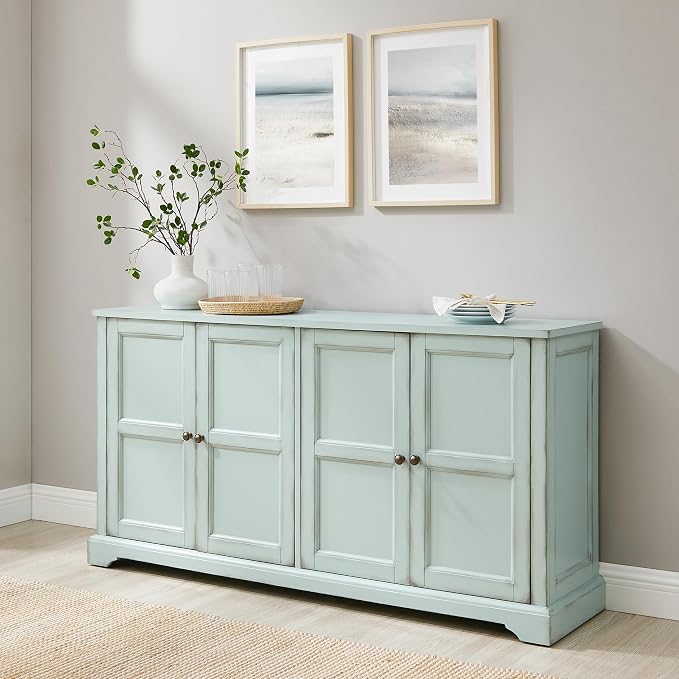 Crosley Furniture Holbrook Traditional Sideboard Buffet Cabinet, Kitchen Storage - Image 8