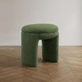 Furniture of America Rami Modern 18-inch Solid Wood Upholstered Ottoman by FurnitureofAmerica