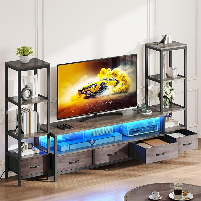 YITAHOME Modern TV Stands for 65 inch TVs, Entertainment Center - Image 7