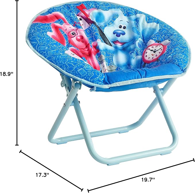 Nickelodeon Blues Clues Toddler 19” Folding Saucer Chair - Image 3