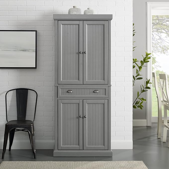 Crosley Furniture Seaside Coastal Pantry Storage Cabinet - Image 7