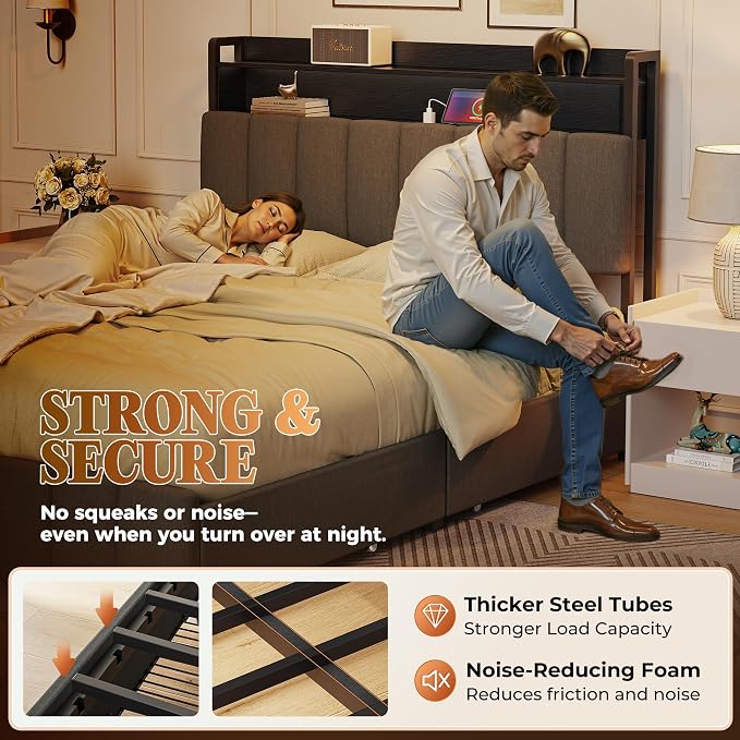 PRAISUN Bed Frame Full Size - Image 6