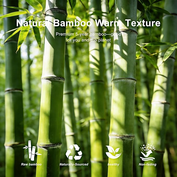 Bamboo End Table, Side Table for Small Space - Image 5