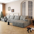 136" Sectional Couches for Living Room Cloud Couch Sofa by AWarmHomeForYou
