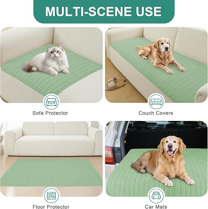 Foxdecor Couch Cover Sofa Covers Washable, Dog Bed Cover Couch Covers - Image 5